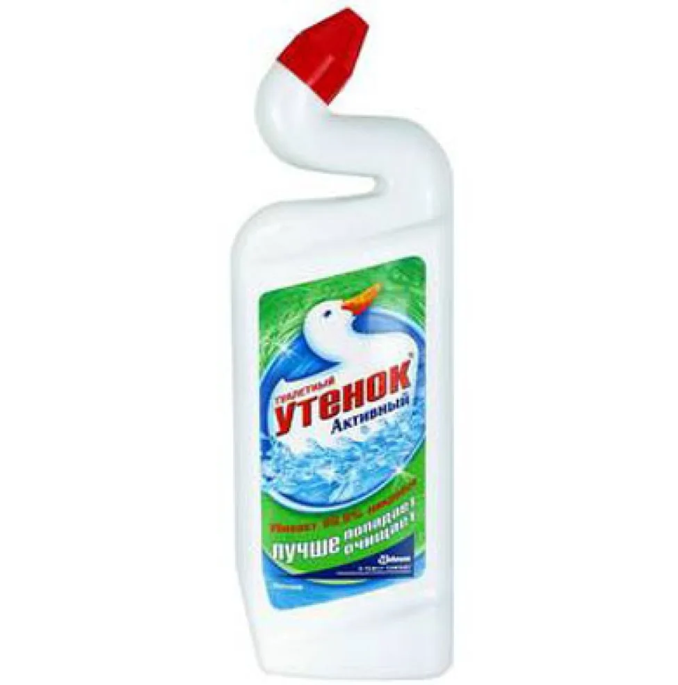Tualet, vanna otağı üçün dezinfeksiya və təmizləyici maye "Tualetnıy utenok", 500 ml
